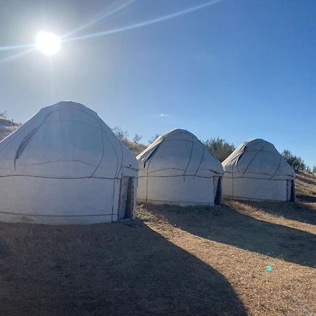 Authentic Uzbek Yurt Camp Eco-Friendly Hotel Nurota Buitenkant foto