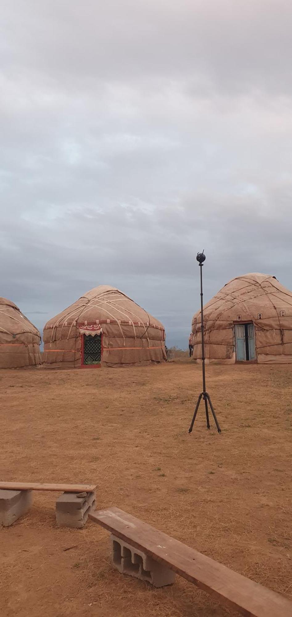 Authentic Uzbek Yurt Camp Eco-Friendly Hotel Nurota Buitenkant foto