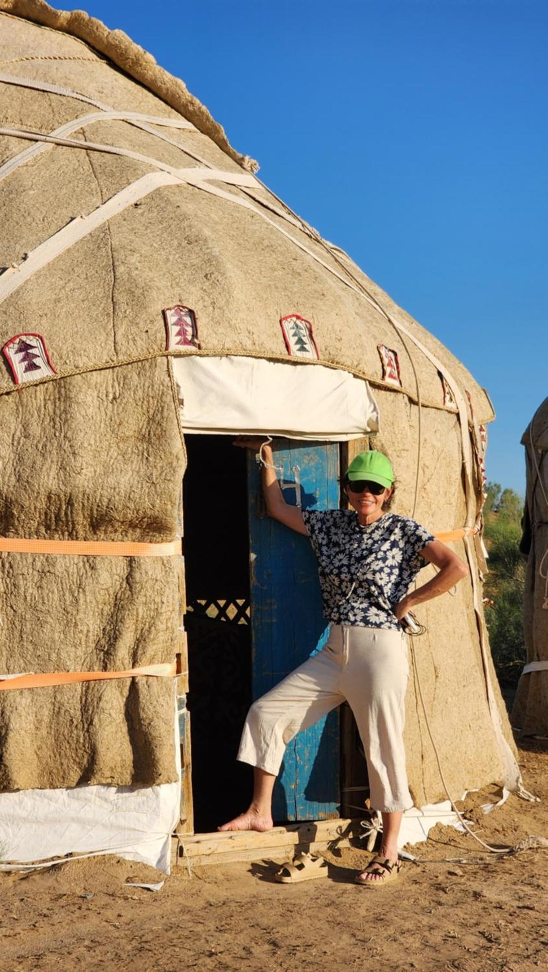Authentic Uzbek Yurt Camp Eco-Friendly Hotel Nurota Buitenkant foto
